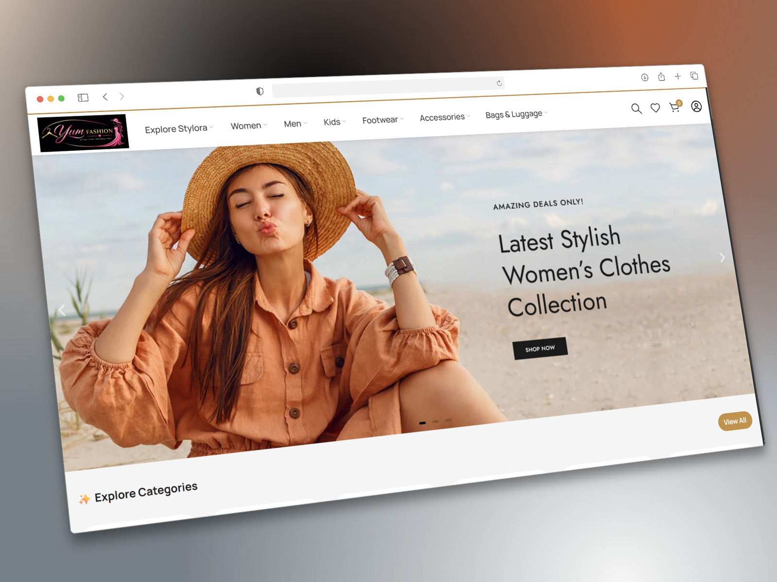 627shots_so YumFashion - Online Fashion Store Website - Image 1